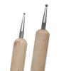 5 Pcs Clay Carving Tool Embossing Pen Dotting Pen with Two Ends Nail Art Pen for Embossing Pattern Clay Sculpting