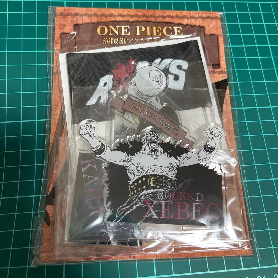 Used [New] Rocks pirate flag acrylic standONE PIECE/ROCKS
