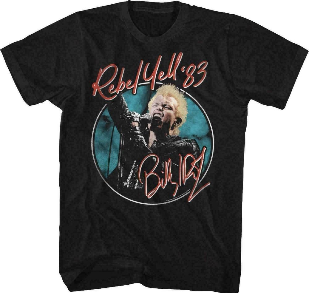 

Billy Idol Rebel Yell Rock N Roll Band Tshirt Tee All Sizes X232 Unisex T-Shirt XXL