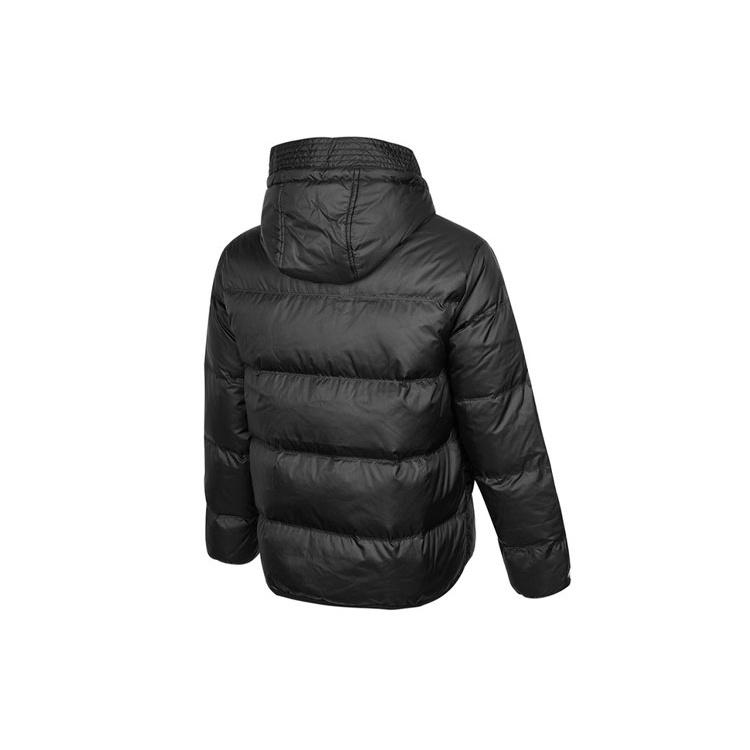 Converse Downfilled Hooded Jacket Asia Sizing 'Black' Men's 10021981-A01