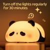 Veilleuses de nuit mignonnes en silicone Mouton Dessin animé Lampe de chambre pour décoration de chambre d'enfant Rechargeable Minuterie Variation d'intensité Veilleuse de nuit pour le sommeil