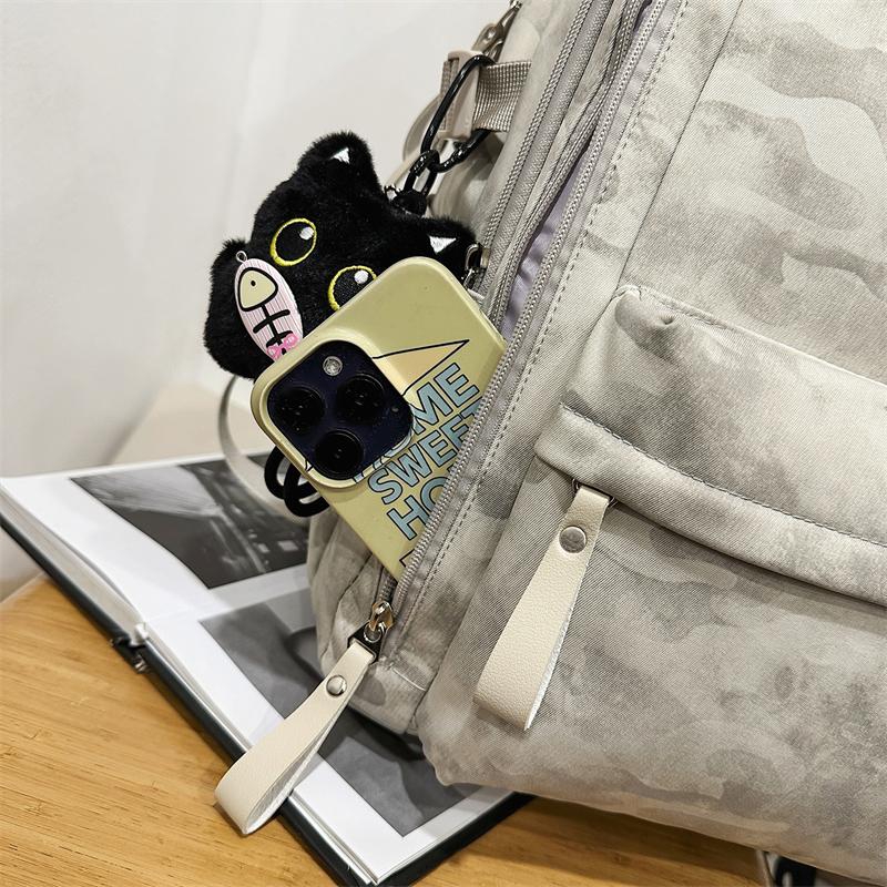 Splashed Ink Printing Backpack for Men & Women – Trendy Lightweight School Bag with Multiple Pockets & Adjustable Straps – Perfect for Daily Use