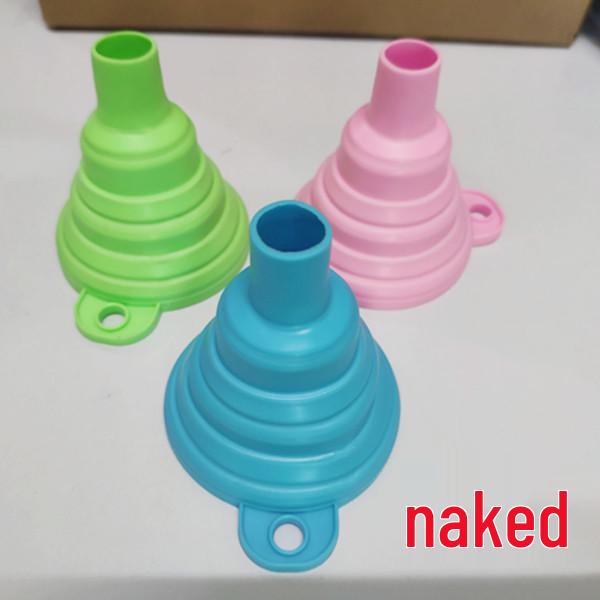 

In-Stock Mini Silicone Collapsible Funnel for Oil & Wine