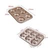 6cup Donut Cartoon Bear Baking Tools with Chocolate Cake Baking Tray Non-Stick Cake Pan Madeleine Mold Mini Donut Muffin Pan