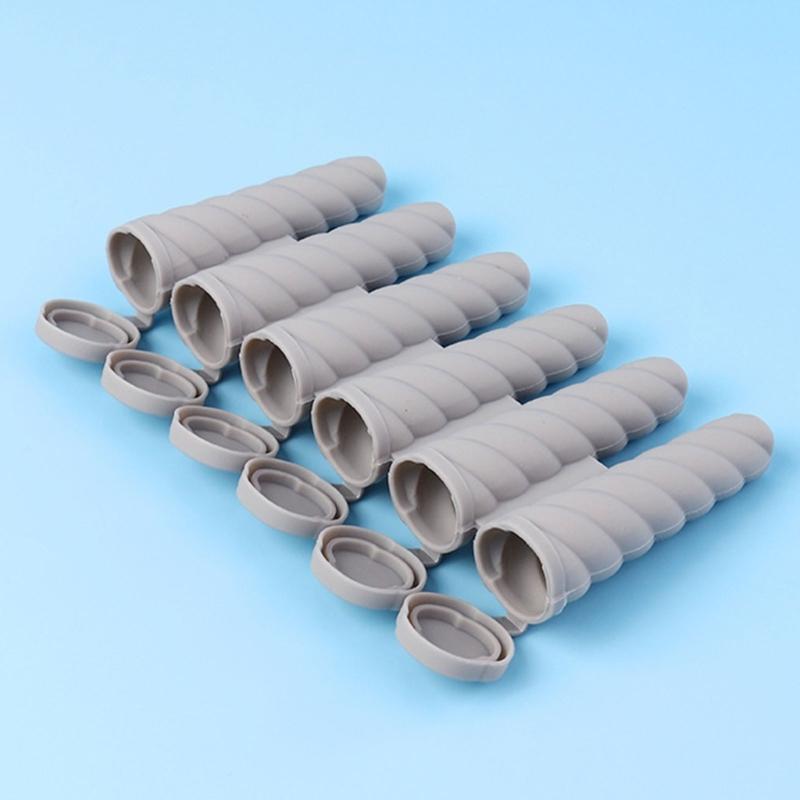Safe Silicone Ice Lolly Maker for Parent Child Activity Creative 6 Cavity and Single Popsicles Tray Ice Cream Molds
