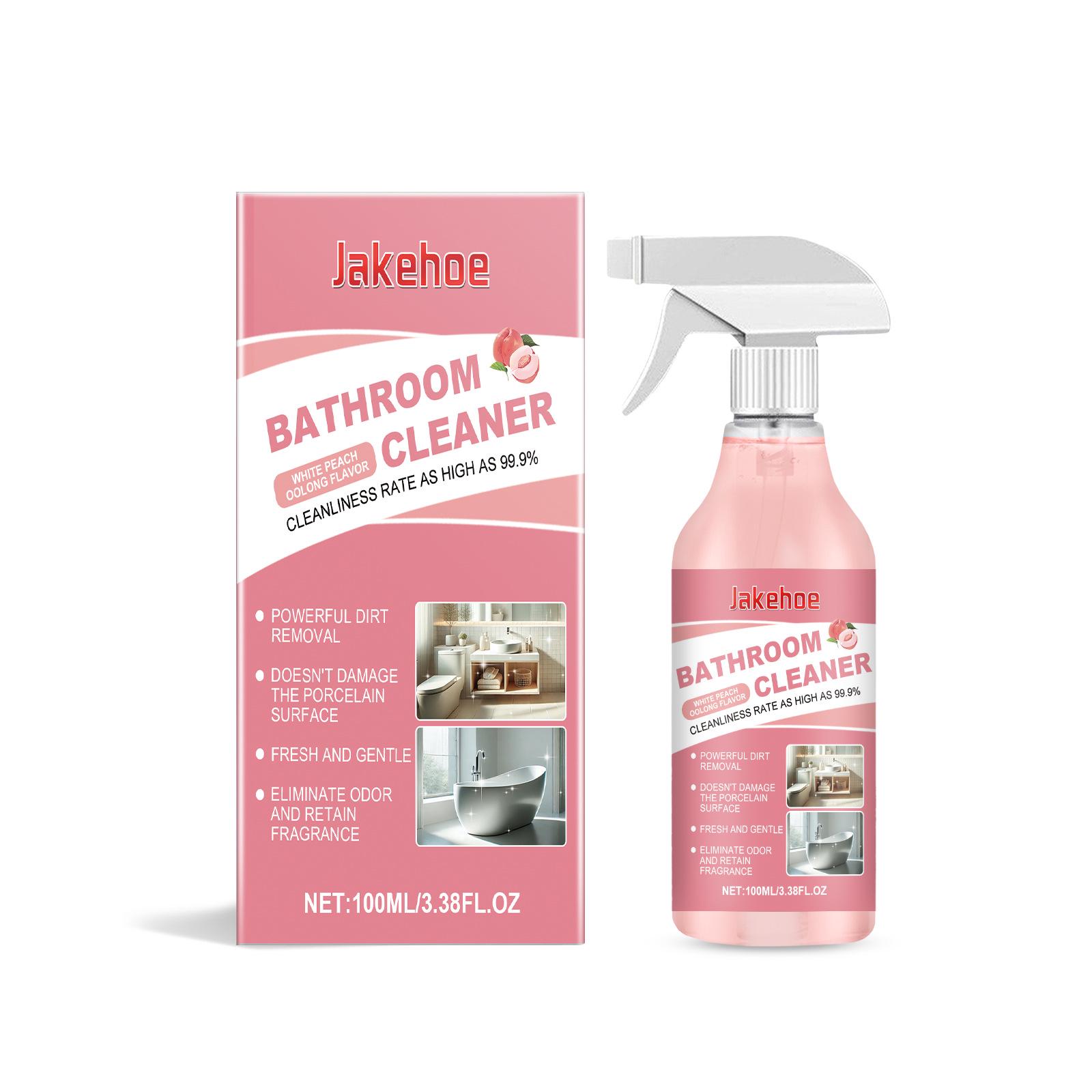 JAKEHOE Fragrant Bathroom & Toilet Cleaner - Glass, Shower, Sink, and Limescale Stain Remover
