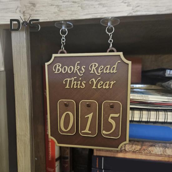 Bücherregal Dekoration Digitale Karten Set Motivierender Lese-Tracker Lesefortschritt Literarisches Dekor Bücherregal Akzente