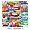 100 sheets transportation-574+631ab