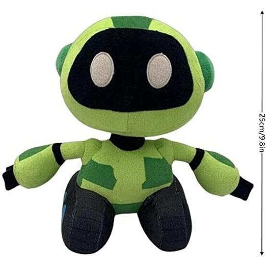 Zenuk Boogie Bot Plush Toy - Poppy Play Time, 25 cm, Green/Black