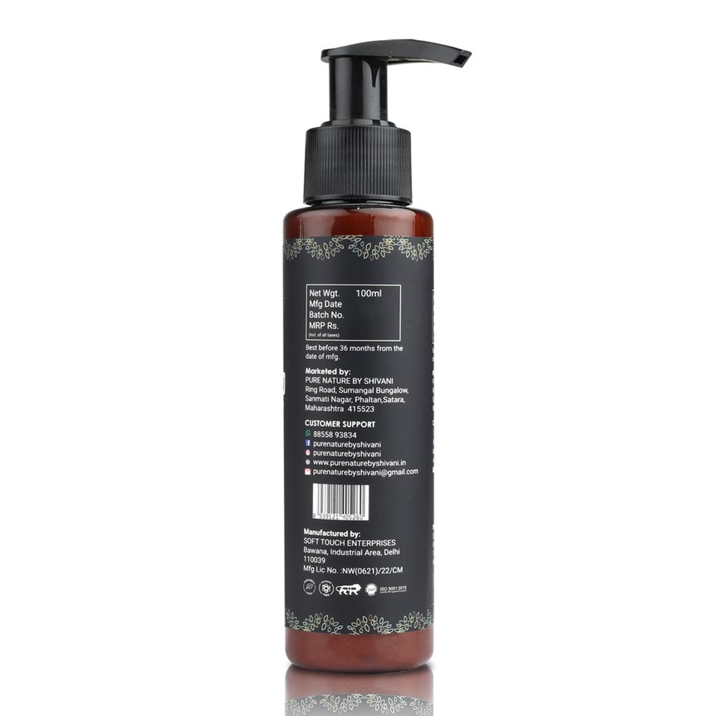 PURE NATURE BY SHIVANI 100% Organic & Herbal Body Lotion for Hydration Boost | Fast Absorbing and Non-sticky Lotion | Sun+Pollution Protection Da