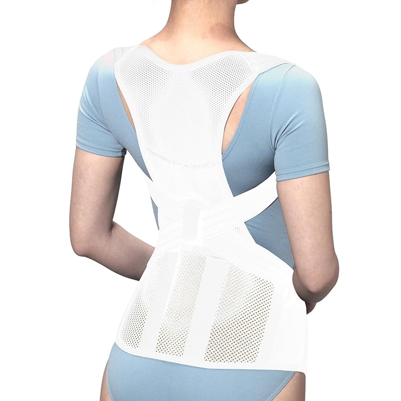

S-line belt that tightens the pelvis and back muscles SM size white