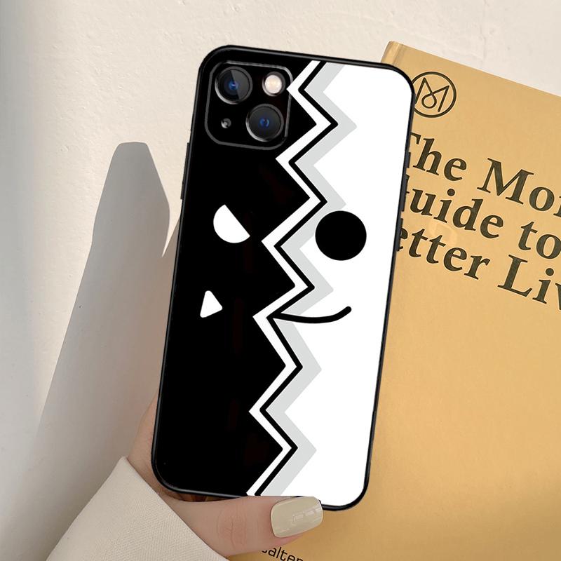 Zadní kryt Geometry Dash pro iPhone 13 12 Mini 11 14 Pro Max 6S 8 7 Plus SE 2022 2020 X XS Max XR