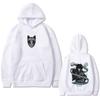 Anime Demon Slayer Tomioka Giyuu Graphic Print Hoodie Men Women Clothing Cartoon Oversized Pullover Man Hoodies