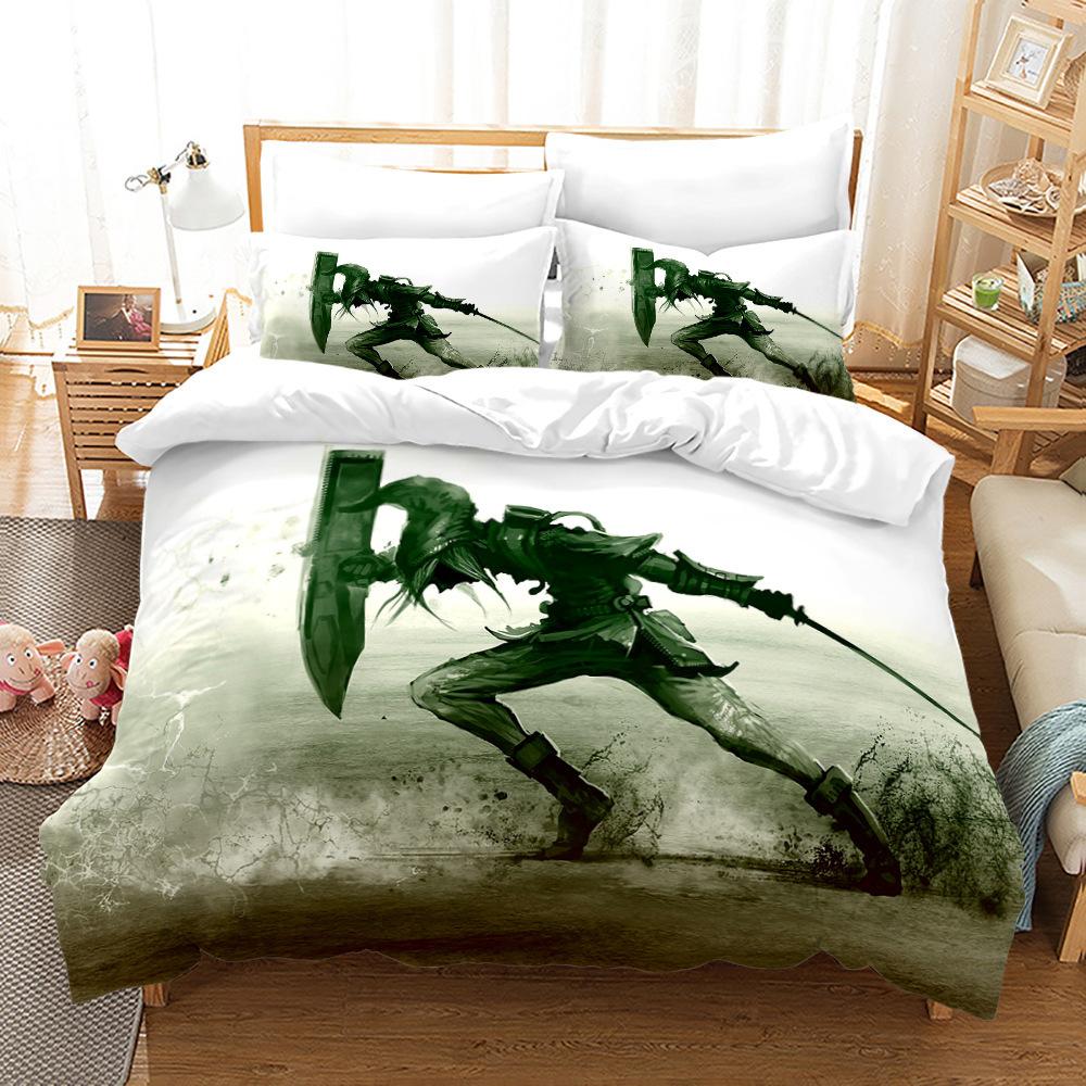 3D Digital Printing Three-Piece Quilt Cover Bedding The Legend Of Zelda
