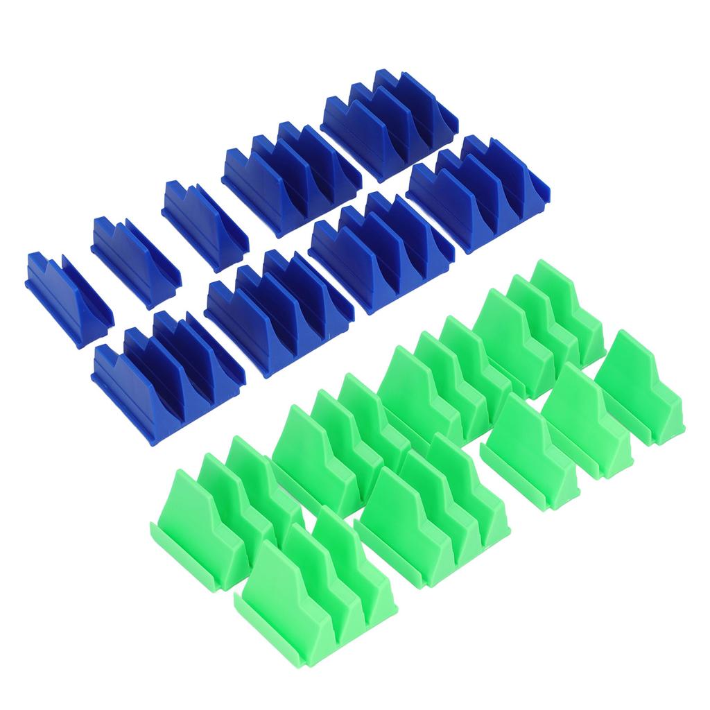 Organizator Geometric pentru Chei 20 de Sloturi Modular Magnetic Suport Rack pentru Chei pentru 6mm la 38mm 1/4in la 1 1