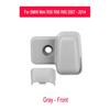 2x Grey Color ABS Car  Side Sun Visor Clip Buckble  For BMW Mini R55 R56 07-14
