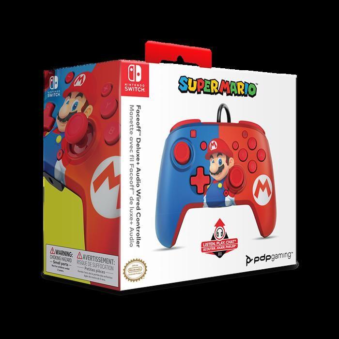 Manette Filaire - PDP - Mario - Switch