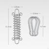 Steel Tent Rope Fastener for Outdoor Adventures