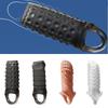 Long Time Spray Penis Erection Sex Toy Cock Sleeves Condom Reusable Silicone Penis Sleeve for Men