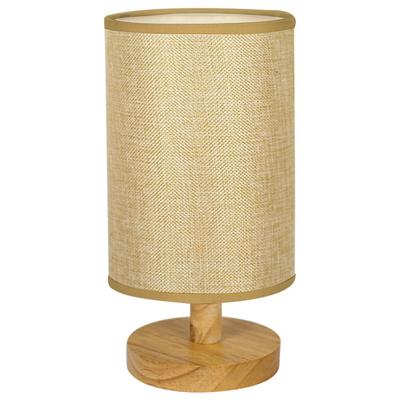 Modern Dimmable Bedside Lamp Eye Protection Linen USB Night Light USB Powered Portable Desk Lamp Nightstand