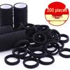 200-Pack High Elastic Hair Ties