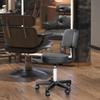 Swivel Salon Chair w/ Padded Seat Back 5 Wheels Adjustable Height Salon Hairdressers Tattoo Spa Rolling Black