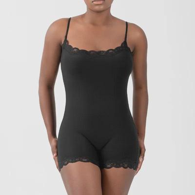 Women's European & American Lace Suspender Yoga Bodysuit: Skin-Friendly, Nude-Feel, Abdomen & Hip Lifting Sportswear.