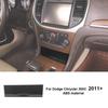 Carbon Fiber Center Storage Box Drawer Accessories Cover For Chrysler 300 2011+
