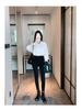 Stylish Women's Pure Cotton White Shirt for Spring/Autumn