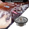 Engine Coolant Thermostat for Opel Ascona 1981-1988 No90200836 1 Pc Silver
