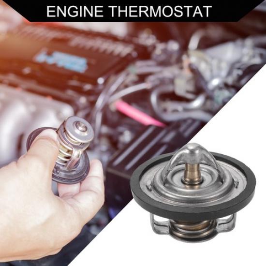 Engine Coolant Thermostat for Opel Ascona 1981-1988 No90200836 1 Pc Silver