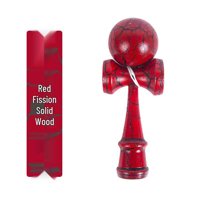 

Дерев яна Кендама Іграшка на Вправність для Дітей та Дорослих - Покращуйте Координацію Рук та Очей Через Веселу, Навчальну Гру.