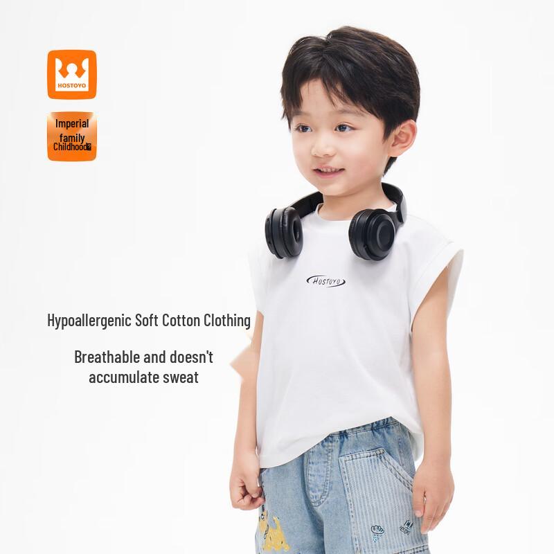 

Boys Letter Print Tank Top 110