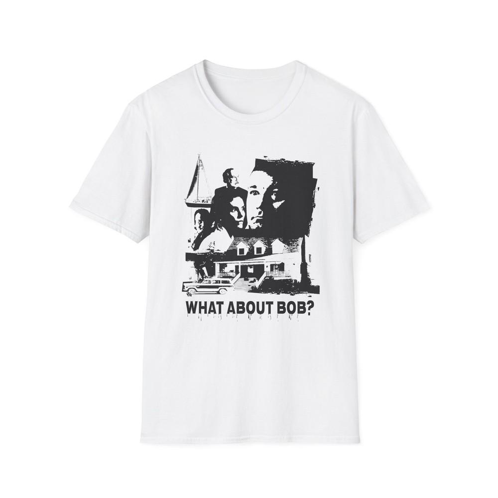 

what about bob 1991 family comedy movie fan art scary collage tshirt 2XL
