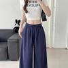 2025 Women's American-Style Wide-Leg Sweatpants: Loose, Relaxed, Korean-Inspired Casual Autumn Wear
