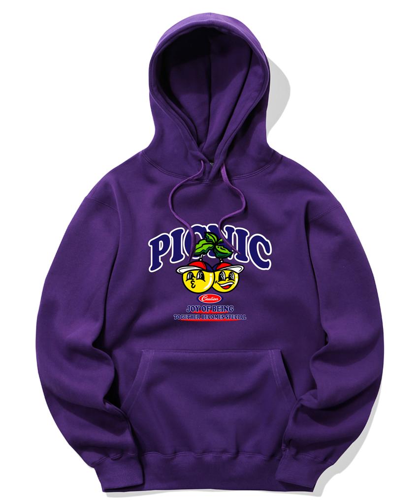 Yellow Ball Picnic Graphic Hoodie - 9 Colors (Type A)