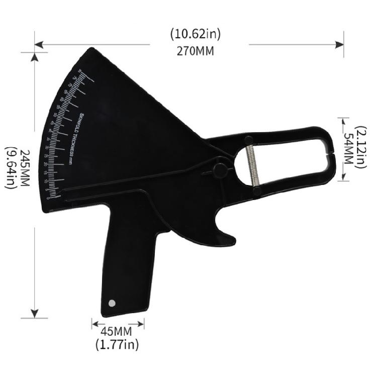 Body Fat Tester Personal Body Fat Tester Caliper Accurate Measure Tape Fitnees
