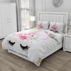 Conjunto de cama de unicórnio mágico 3d, meninos, meninas, tamanho queen, capa de edredom, fronha, cama, crianças, adultos, moda têxtil para casa
