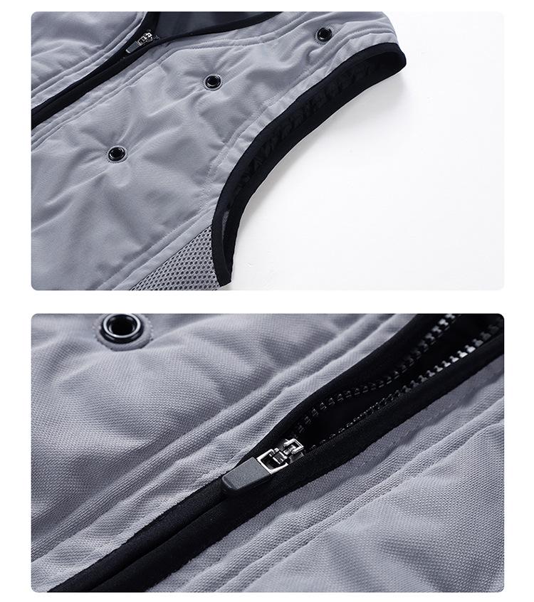 Summer Cooling Vest: Air Conditioned Work Apparel for Outdoor Construction