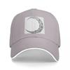 Grey Moon Baseball Cap Mountaineering Black Hats Unisex Womens