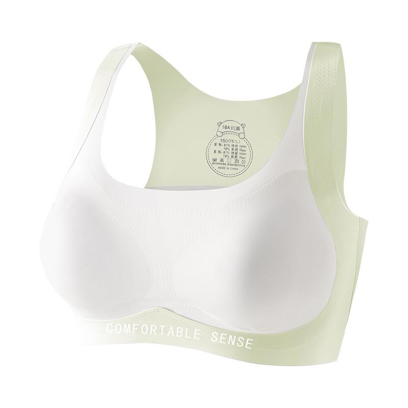 Development period high school student bra comfortable breathable fixed cup junior high school student female vest girl sports underwear
