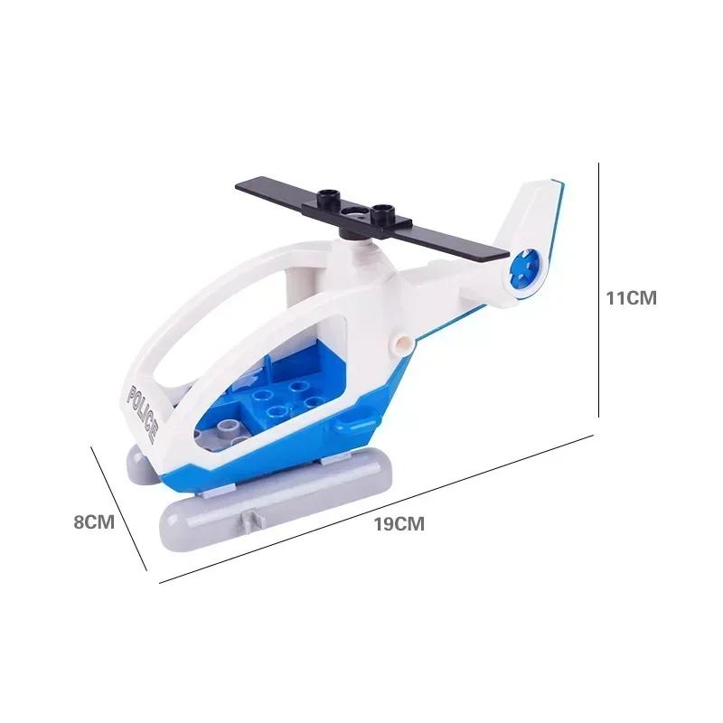 Velké stavební kostky Příslušenství Kompatibilní Velké kostky Děti Děti Nákladní auto Auto Autobus Městská dopravní série Sestavovací Vzdělávací hračka