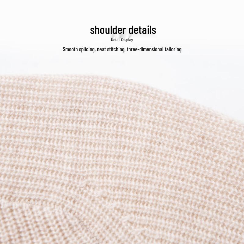 Hodo Men's Machine-Washable 100% Wool Stand-Collar Sweater