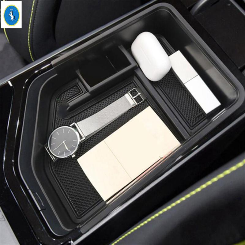 For Kia EV6 GT LHD   Car Storage Box Car Central Armrest Storage Box Organizer Center Armrest Container Box Accessories