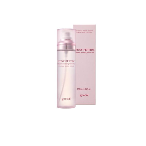 Goodal Peony Peptide Collagen Glow Mist (120ml) - Intense Hydration & Glass Skin Radiance