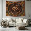 Chainsaw Man Wall Tapestry Aesthetic Wall Hanging Printed Fabric Blanket Decorative Tapestries For Bedroom Living Room Home Decor
