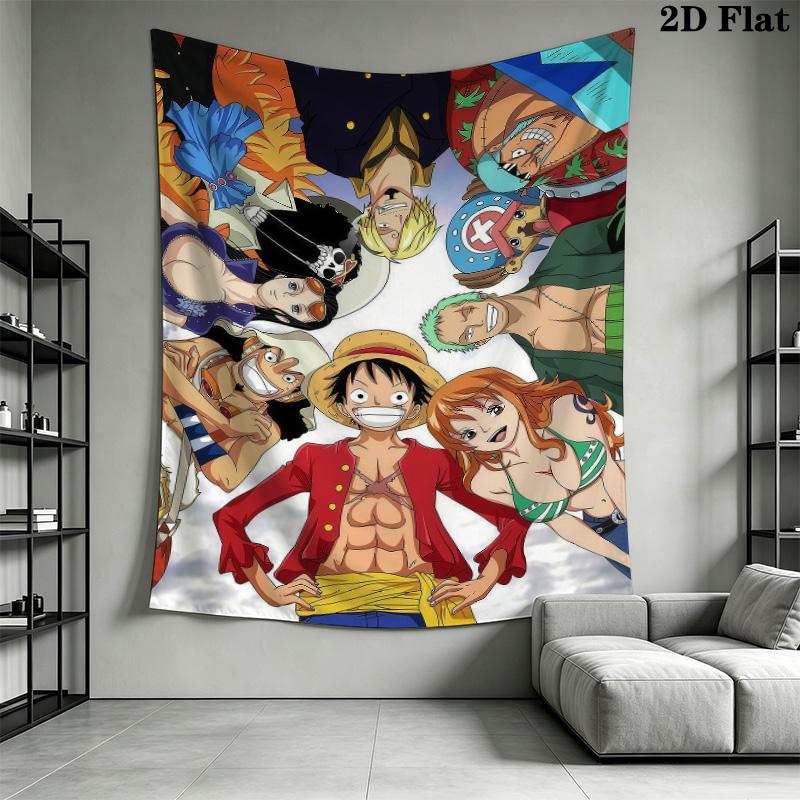 One Piece Wall Tapestry Aesthetic Wall Hanging Printed Fabric Blanket Decorative Tapestries For Bedroom Living Room Home Decor