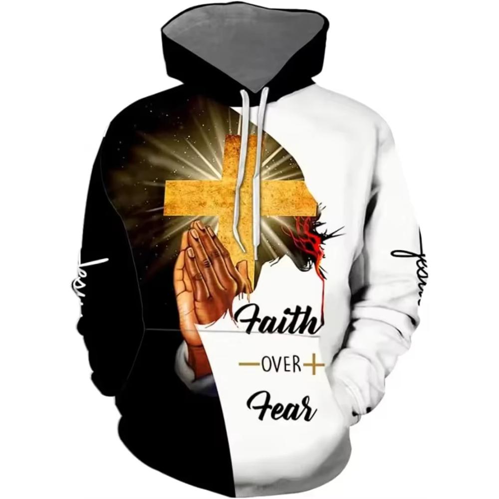 Casual Men's Loose Sports Hoodie Fashion Versatile Hoodies Sweatshirts Men’s