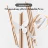 Chahua Disposable Plastic Drinking Straws