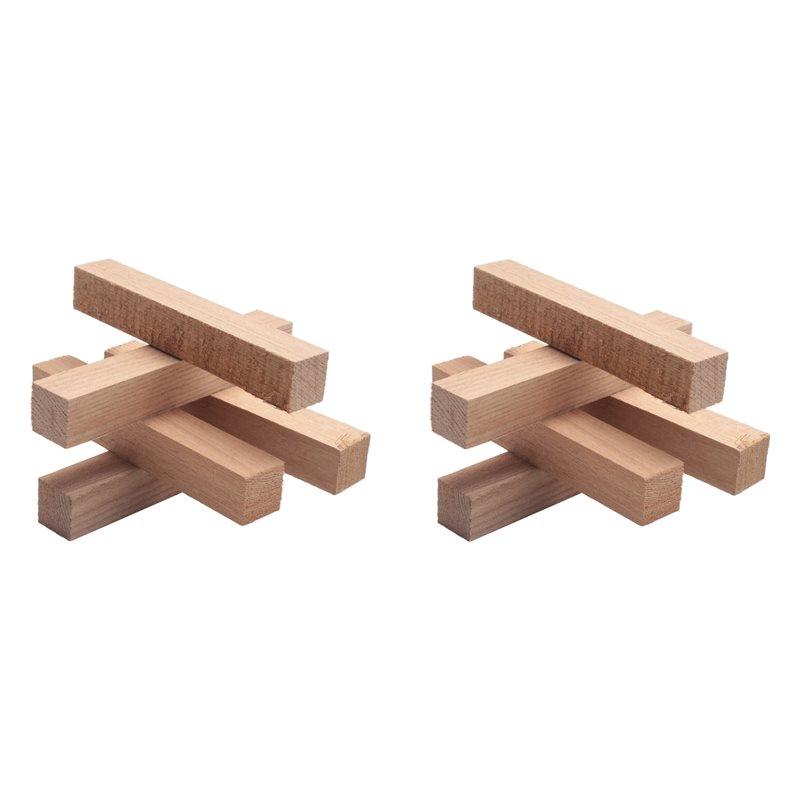 

10 Pcs Olive Wood Pen Blanks Kits Pen Turning Supplies DIY Crafts, 5 X 3/4 X 3/4 Inch